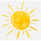 100Pcs Boho Sun Party Napkins First Trip Around The Sun Disposable Paper Napkins Hippie Summer Sunshine 6.5" Luncheon Cocktail Napkin for Birthday Baby Shower Party Supplies