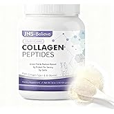 JNS-Believe Collagen Peptides Powder for Skin, Hair and Nails, Bovine Hydrolyzed Collagen Peptides for Women and Men, Unflavored Protein Supplements, 16 oz, 45 Servings