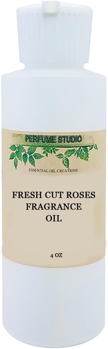 Fragrance Oil 100% Straight Pure Perfume Strength for Soap, Bath Bombs & Candle Making, Incense and Perfume Body Oils (FRESH CUT ROSES)