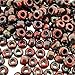 Picasso Red Garnet 20 Grams Miyuki Round Rocailles 6/0 Glass Seed Bead Approx 20 Gram Tube