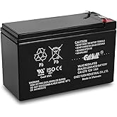 Casil 12V 7AH Rechargeable Battery Replace FAS1075, 12 Volt 7Amp Fire Alarms Battery
