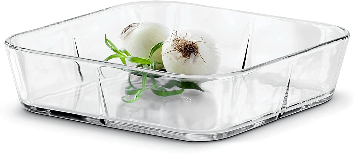 Rosendahl Grand Cru Oven-Safe Tray 24 x 24 cm Stackable Classic Design Clear