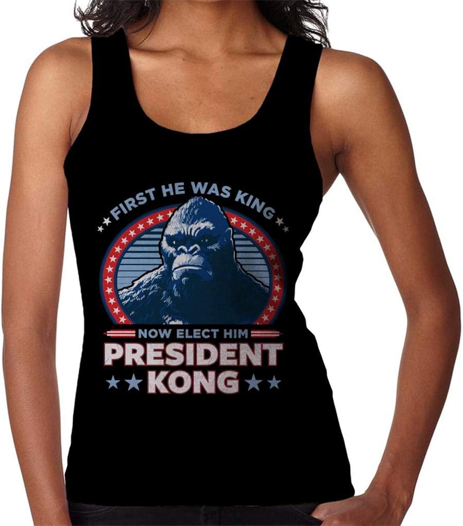 King Kong President Kong Women's Vest Amazon.fr Vêtements et accessoires