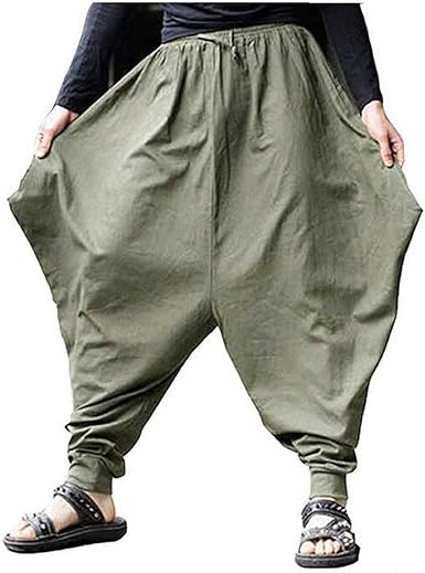 plus size linen joggers