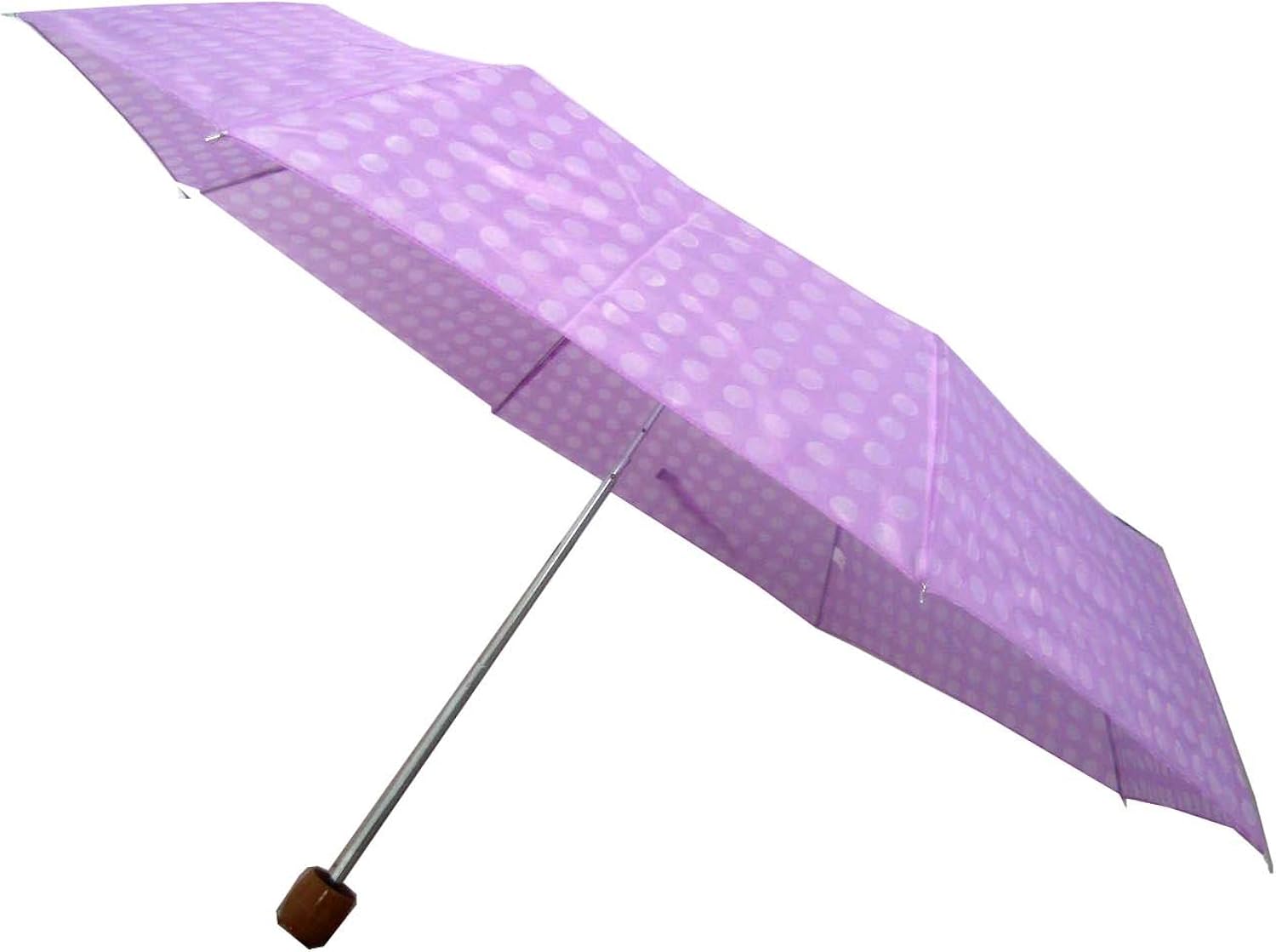 Compact Folding Polka Dot Umbrella Umbrellas