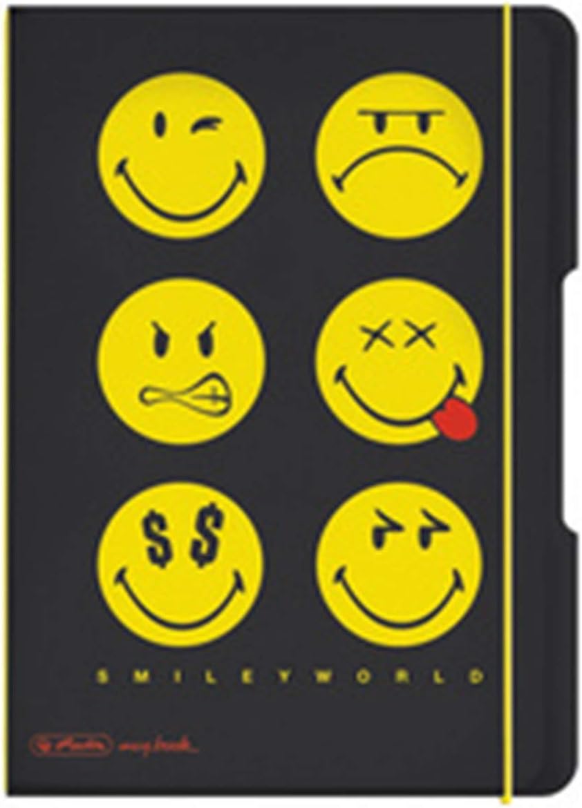 Herlitz 11366218 Rubber Band Set for My Book Flex a5 Black/Yellow/red, black / yellow / red - Image 5