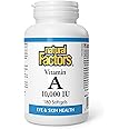 Natural Factors Vitamin A 10,000 IU, 180 Softgels, Supports Eye, Skin & Immune Health, Proudly Canadian
