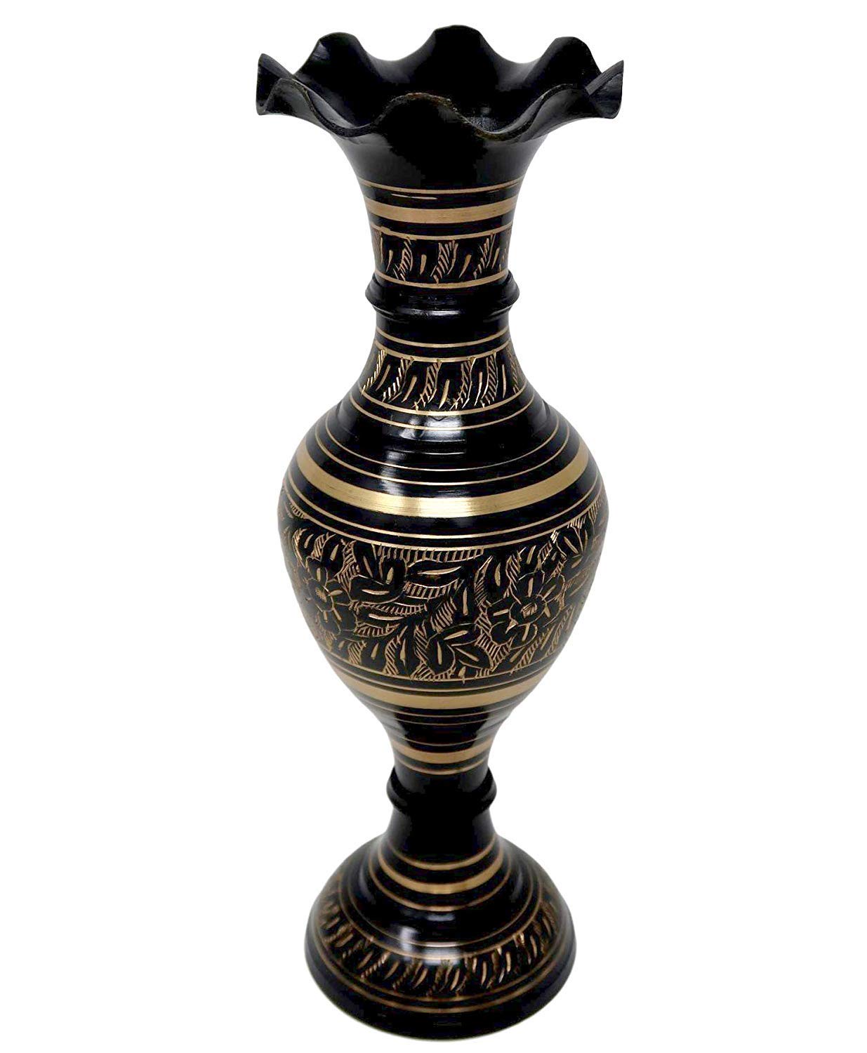 Buy Rm 18 Inch Brass Flower Vase For House Decoration Center Table