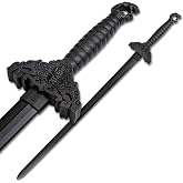 Master USA Polymer Training Equipment, Black Polypropylene Blade, Martial Arts Training Gear, Rounded Tip- Practice, Cosplay