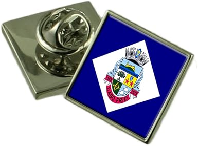 Amazon Com Cabo Frio City Rio De Janeiro State Flag Lapel Pin Engraved Box Clothing