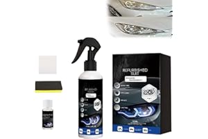 Headlight Refurbished Suit, Ceramic Headlight Restoration Kit, Multifunctional Headlight Refurbished, Restores Clarity to Hea
