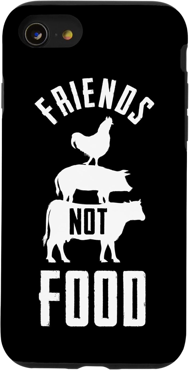 iPhone SE (2020) / 7 / 8 Vegan Veganism Vegetable Organic Food - Friends Not Food Case