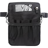 WKHOKI Nurse Fanny Pack for Nurse Supplies, Nurse Tool Belt as a Nurse Pocket Organizer with a Medical Tape Holder, Nurse Pouch, Medical Fanny Pack for Nurses (Black)