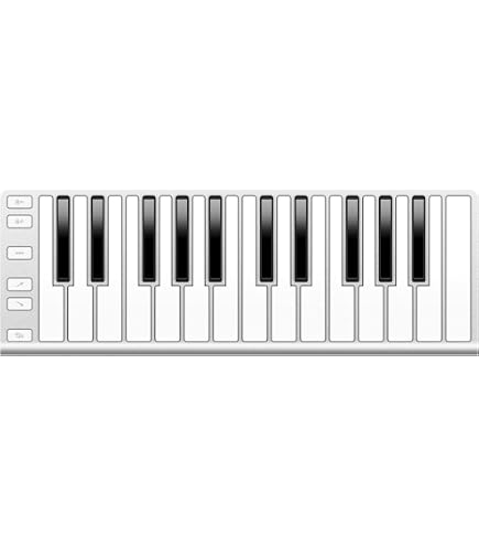 Amazon.com: ESI Xkey 25 Ultra-Thin MIDI Controller Keyboard, Apple