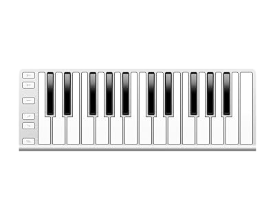 Xkey 25 USB MIDI Keyboard - Apple-Style Ultra-Thin Aluminum Frame, 25 Full-Size Velocity-Sensitive Keys, Polyphonic Aftertouch, Ultra-Low Latency, Simply Plug & Play on iPad, iPhone, Mac, PC