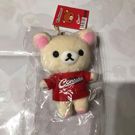 Amazon コンサドーレ札幌 コリラックマ ぬいぐるみキーホルダー サッカー ぬいぐるみ ホビー