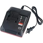 Lasica 18V 3.0A Fast Battery Charger PCXMVC Replacement for Porter-Cable 18-Volt PC18B NiCd, NiMh & Lithium Cordless Tool Battery Packs PC18BL PC18BLEX Compatible with Porter Cable 18V Charger PCMVC