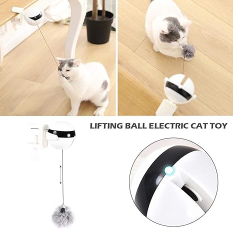 Haodene Juguetes para Gatos Electricos Interactivos - Yo-Yo De ...