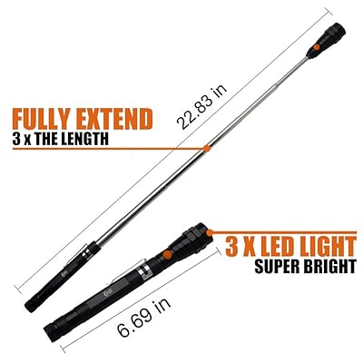 Buy Dream Master Magnet 3 Led Magnetic Pickup Tool Unique Christmas Gift For Men Diy Handyman Father Dad Husband Boyfriend Him Women 4 X Lr44 Batteries Includes 4 Spare Batteries 1pack Online In Indonesia