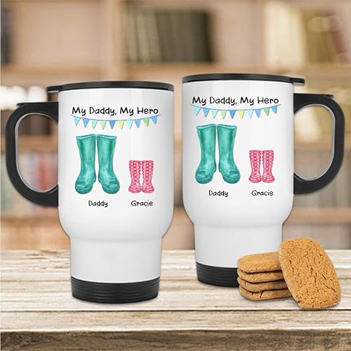 personalised daddy travel mug