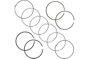 XYgdhqpt 13008-0569 13008-7005 Piston Rings Set Compatible with Ka-wasaki FX651V, FX730V, FX691V, Ka-wasaki FR651V, FR691V, FR730V, FS651V, FS730V（Piston Rings Set 78mm） Black