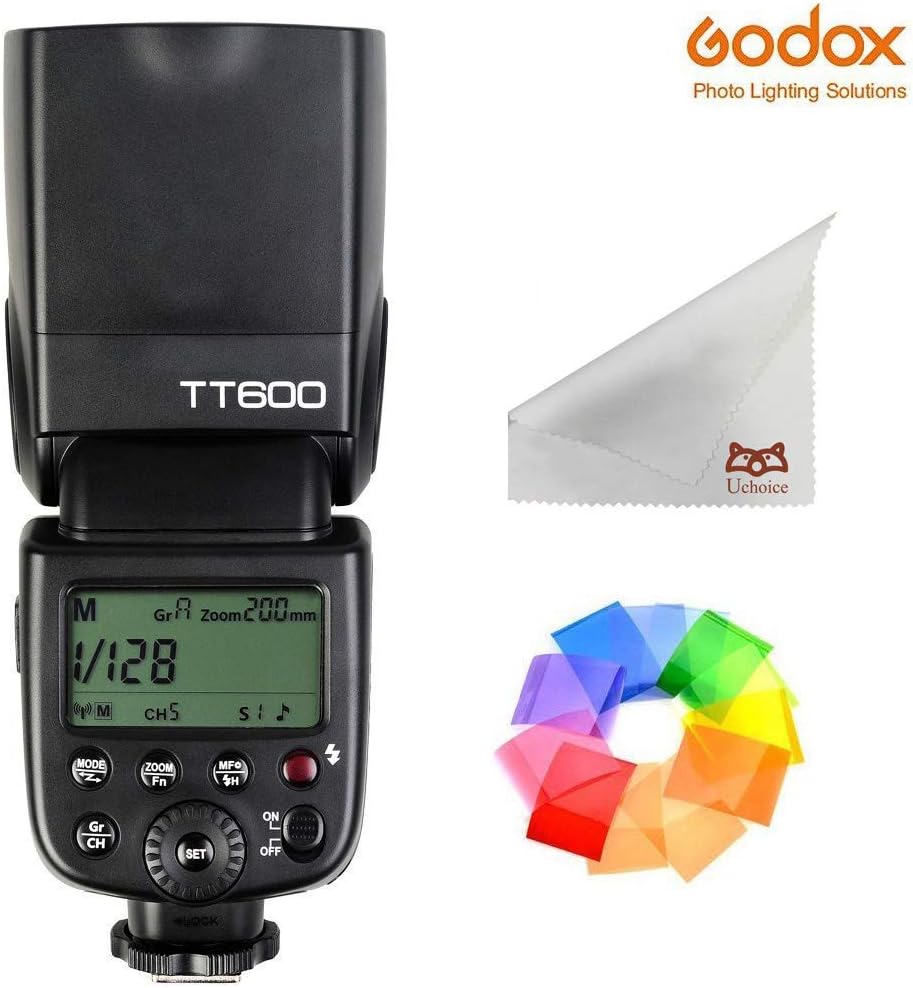Speedlite Godox Godox TT600 Flash Speedlite GN60 Avec Système Sans Fil 2.4G Intégré - Compatible Canon Nikon Pentax Olympus Fujifilm & Plus