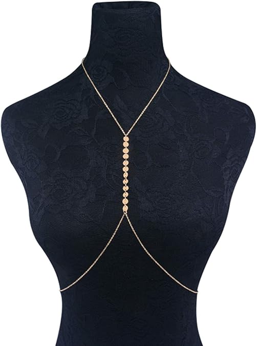 LASTARTS Women Harness Body Chain Bikini Chain Sexy Casual Bodywear