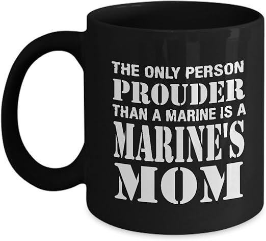 marine mom coffee mug