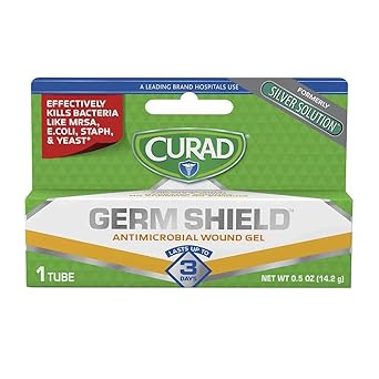 Download Free Amazon Com Curad Cur45951rb Germ Shield Antimicrobial Gel 0 50 Oz Pack Of 2 Industrial Scientific PSD Mockup Template