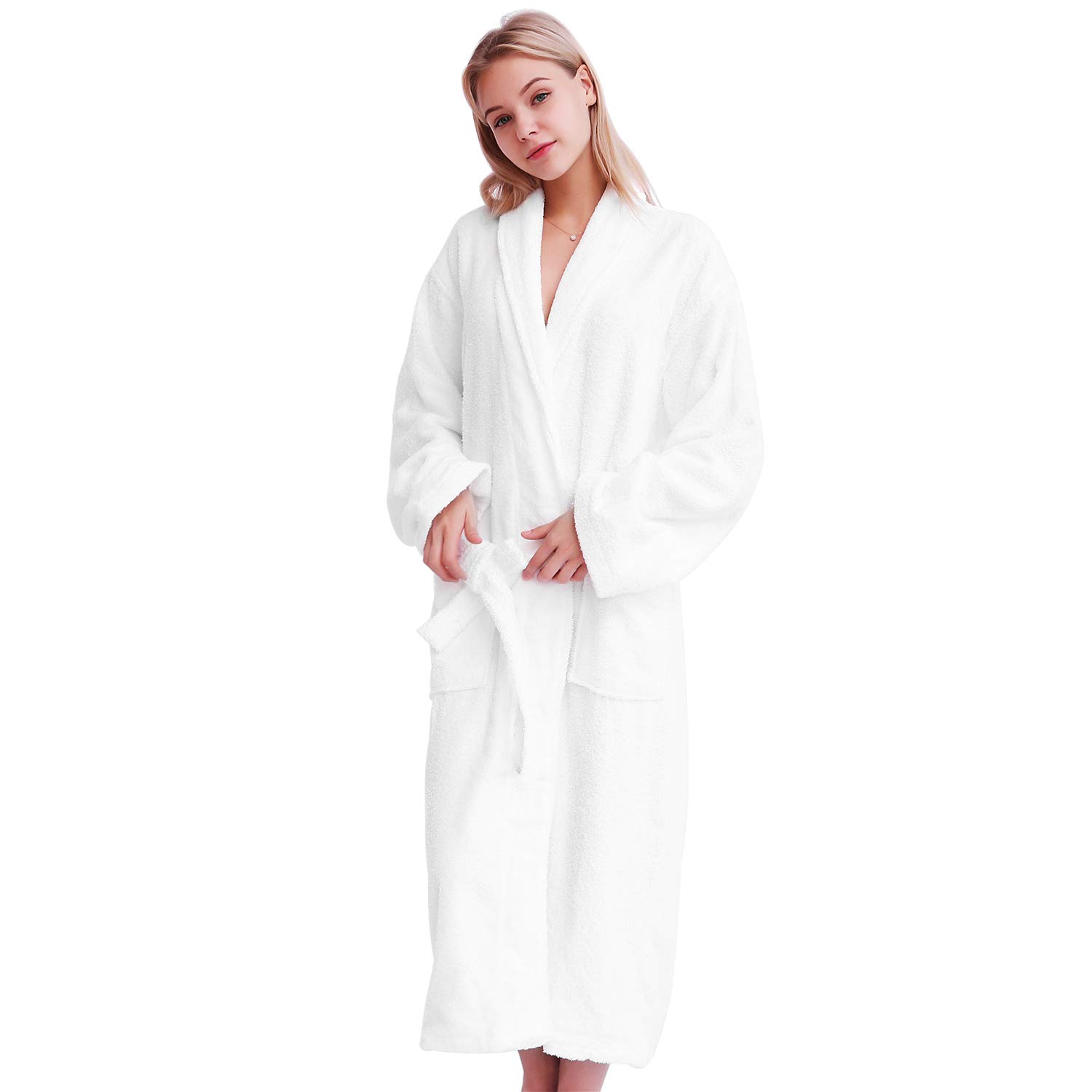 LIVINGbasics Unisex Bathrobe