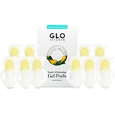 GLO Science Teeth Whitening Gel Pods &ndash; Gingermint Flavor (2 Packs of 5) | Safe, Fast, Effective Whitener with Silicone Brush Applicator. 6% Hydrogen Peroxide. Sensitivity Free.