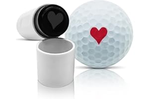SWVL Sports Golf Ball Stamp Marker Multiple Designs Faces, Emojis, Icons & More