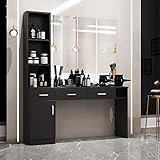 Paddie Barber Salon Station Wall Mount Hair Styling