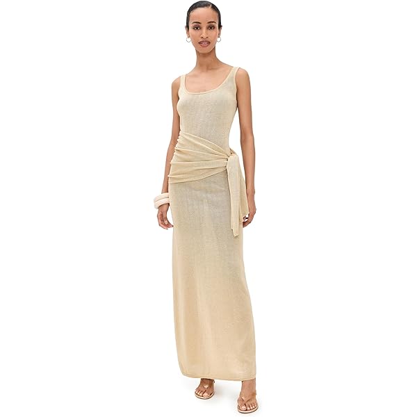 1.STATE Sleeveless Flounce Maxi Dress Sunwashed Floral XS at Amazon Women's  Clothing store