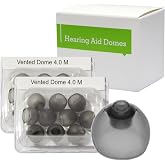 for Phonak Hearing Aid Accessories,Vented Dome 20PCS(Medium,0.35 Inches)