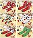 Ayliss Women Christmas Socks Warm Winter Novelty Crew Socks Colorful Fancy Funny Holiday Slipper Socks Casual Christmas (10 Pack)