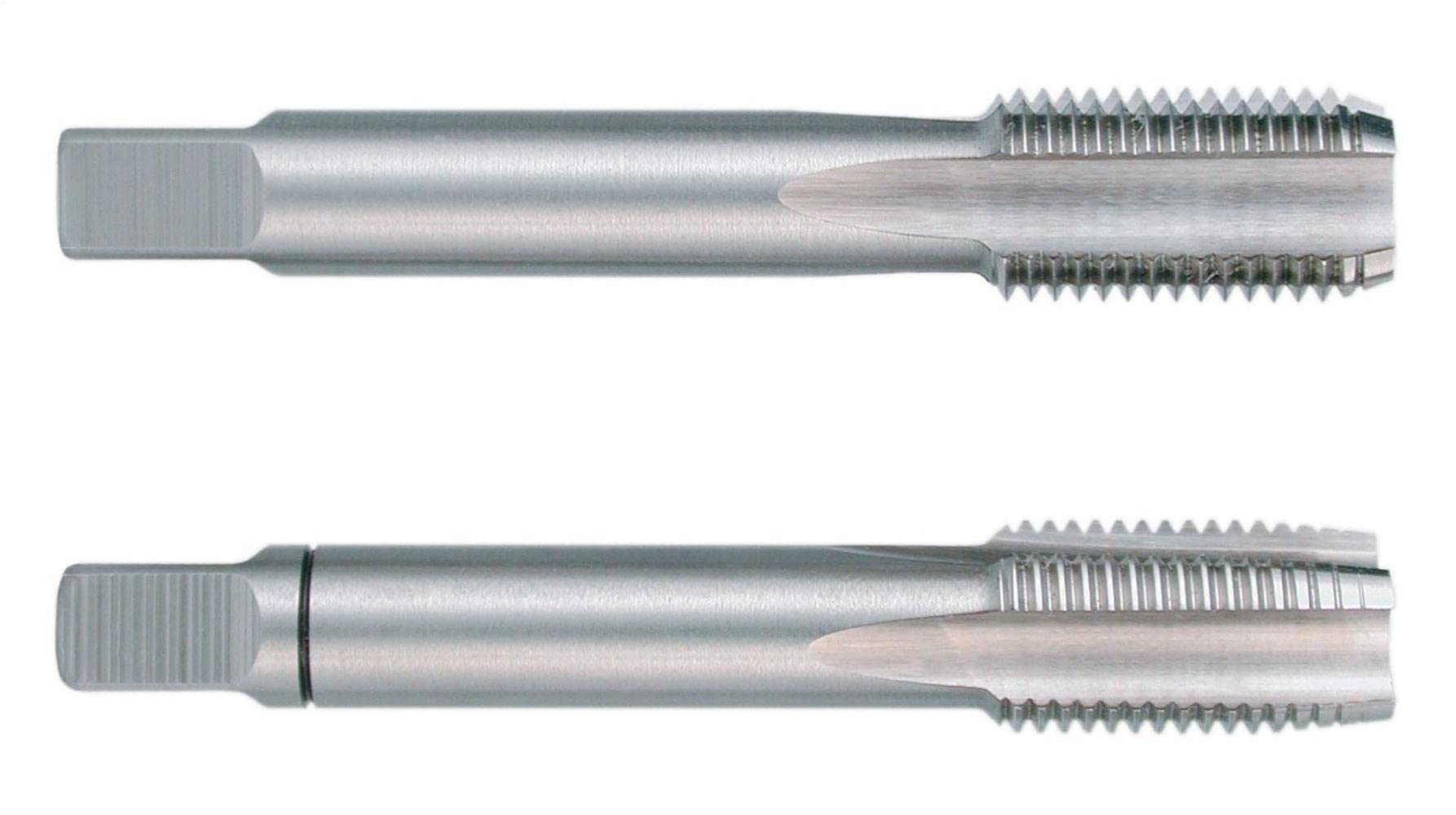 Ruko HSS Hand Tap Set, DIN 2181, Ground, Bright Finish, MF 42 x 1.50 mm Nominal Thread Size, 110.0 mm Length, 2 Pieces, R235420
