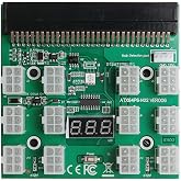 Acxico 1Pcs 6PIN 1200W Server Power Supply Breakout Board for HP DPS-1200QB A PSU GPU Mining