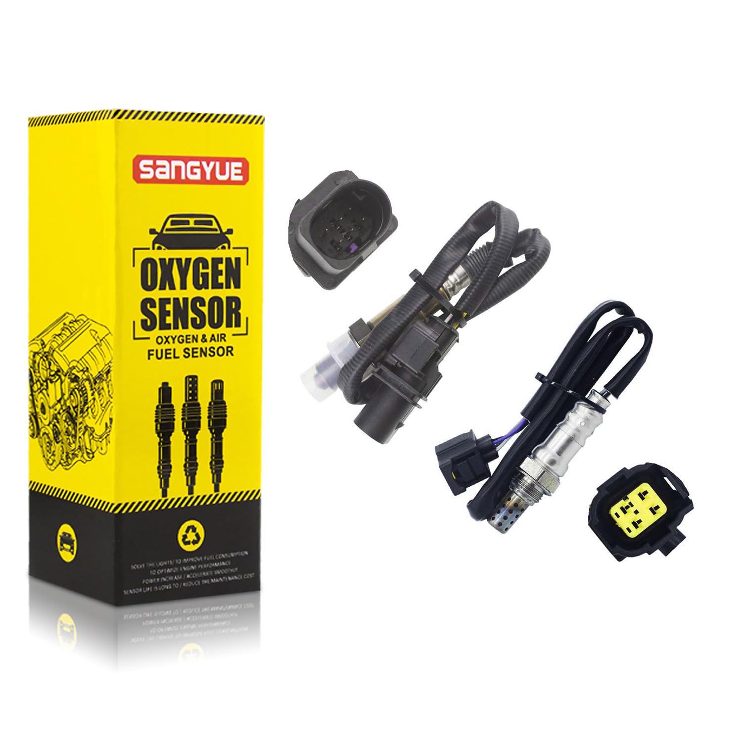 Photo 1 of ***Missing 1*** Sangyue 2PCS Oxygen O2 Sensor 1 & 2 for Smart Fortwo L3 1.0L 2008 2009 2010 2011 2012-2015 Upstream + Downstream