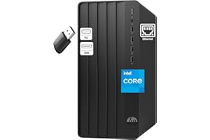HP Desktop Computer Business Tower PC, 13th Gen Intel 4-Core Processor, 16GB DDR4 RAM, 256GB PCIe SSD, WiFi Adapter, HDMI, VGA, RJ-45, Keyboard and Mouse, Windows 11 Home