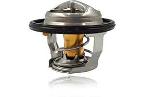 FOXSTAR 21200AA170 Engine Thermostat, Coolant Thermostat, Fit for Subaru Saab 9-2X, Forester, Legacy, Outback, Tribeca, Impreza, B9 Tribeca, Baja, SVX, Replace 21210AA080, THF-003