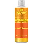 PURALITY HEALTH Vitamin C Liquid Supplement 1000mg per Serving, Micelle Liposomal Enhanced Absorption, Non-GMO, Gluten Free, Vegan, 15 Day Supply