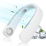 MYMULIKE Portable Neck Fan, Hands Free Bladeless