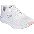 Skechers Women's Low-Top Sneakers, White, 8