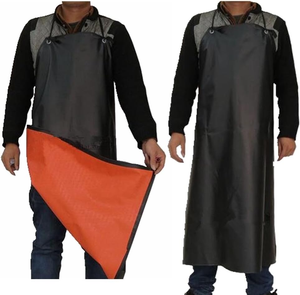 Apron Pvc Coated Garden Kitchen Cleaning Wear Waterproof Perfect For Butcher And Many More.