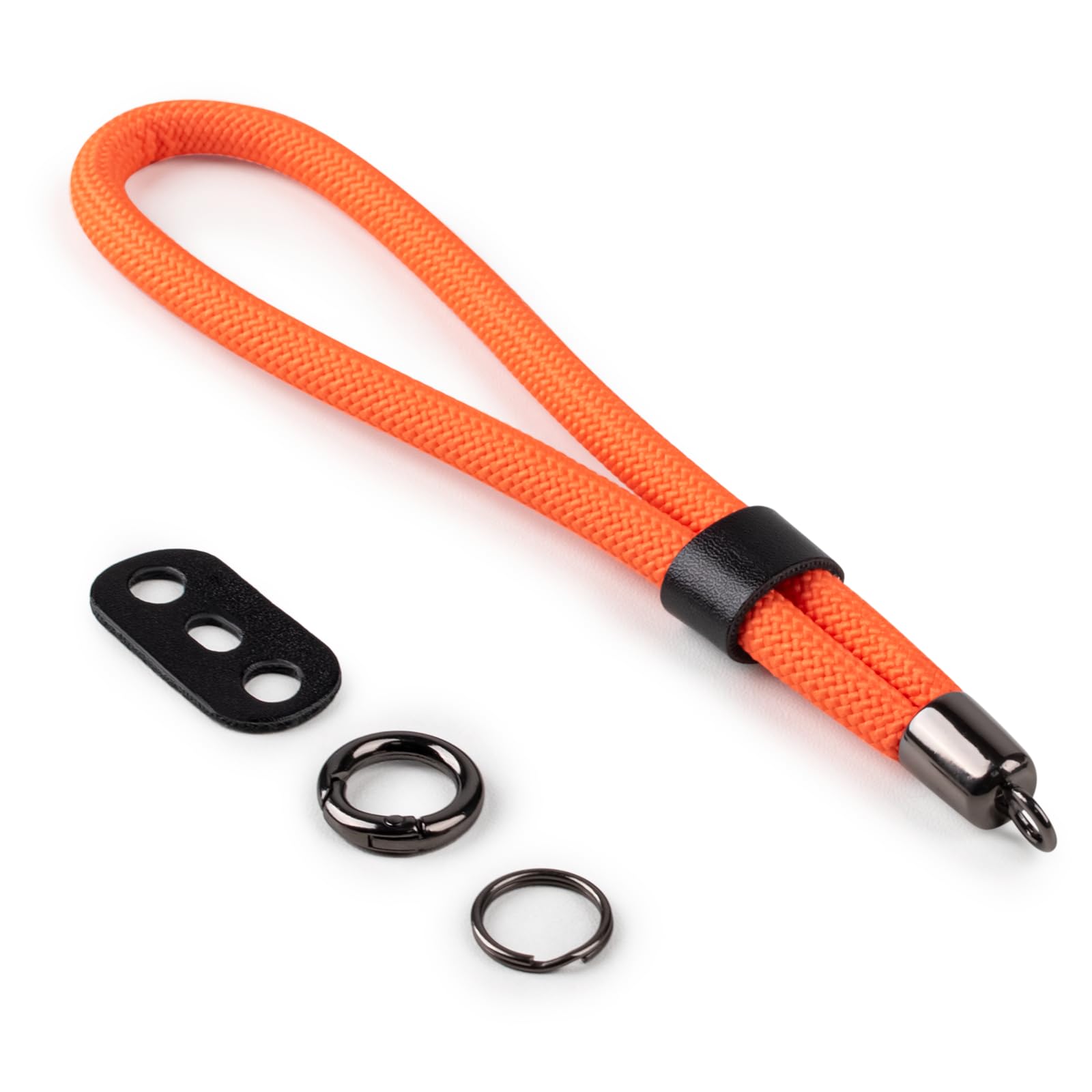 VOVMOEYA Camera Wrist Strap Rope,Camera Hand Strap Compatible with Fujifilm XT5 XH2S Nikon Z30 Z50 Canon EOS R6 R10 R50 Sony A6700 A6400 A6000 A7C II A7IV DSLR Camera - Orange