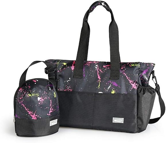 Amazon ポーチ付き マザーズバッグ トート ナイロン ショルダーバッグ 軽量 バッグ バッグ レディース ママバッグ ミニシャル マザーズバッグ 2way ショルダー撥水 ナイロンバッグ 多機能 大容量 軽量 出産祝い ドドシューズ マザーズバッグ