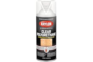 Krylon Clear Aerosol Polyurethane Coating, 11 oz, Gloss Finish