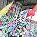 POPLAY Thunder Sticks, 100PCS Inflatable Sticks Bam Bam Thunder Sticks Noise Makers for Sporting Events