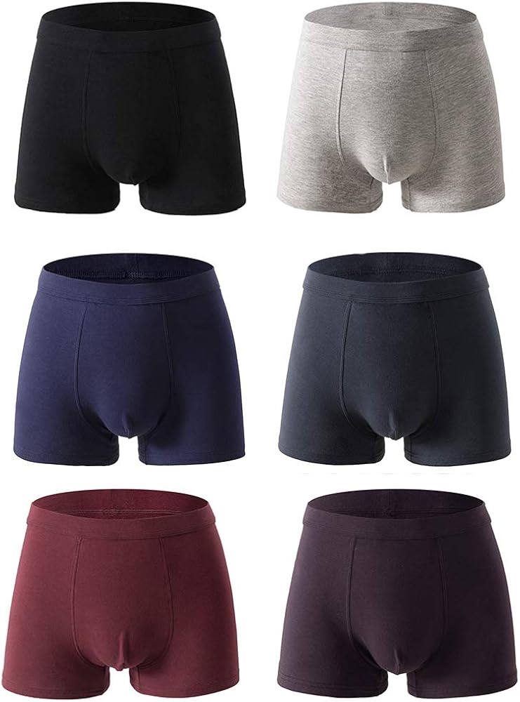 HUIZorbit Cotton Mens Underwear Extra Large U Convex Pouch Sexy Boxer